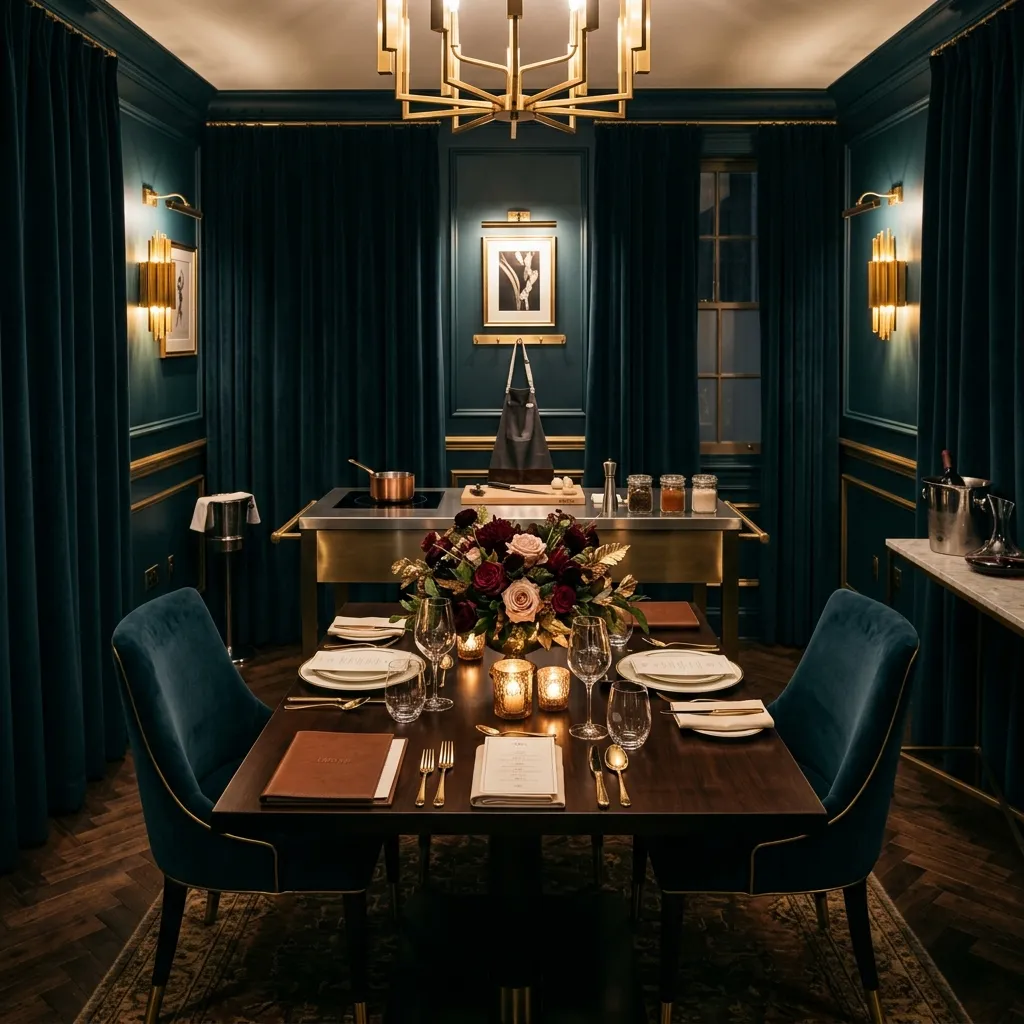 Private dining room at Sky Hi Dining